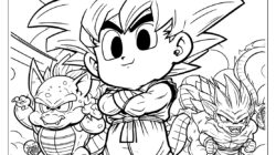 Dragon Ball Son Goku Ausmalbilder 03 by malvorlagetiere.de
