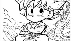 Dragon Ball Son Goku Ausmalbilder 05 by malvorlagetiere.de