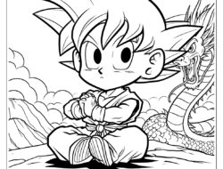 Dragon Ball Son Goku Ausmalbilder 05 by malvorlagetiere.de