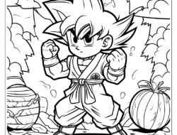 Dragon Ball Son Goku Ausmalbilder 06 by malvorlagetiere.de