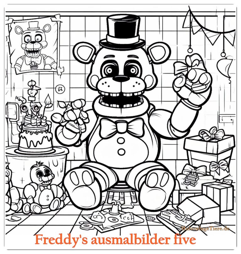 Ausmalbilder FNAF: Unleash Your Inner Artist and Conquer the Night!