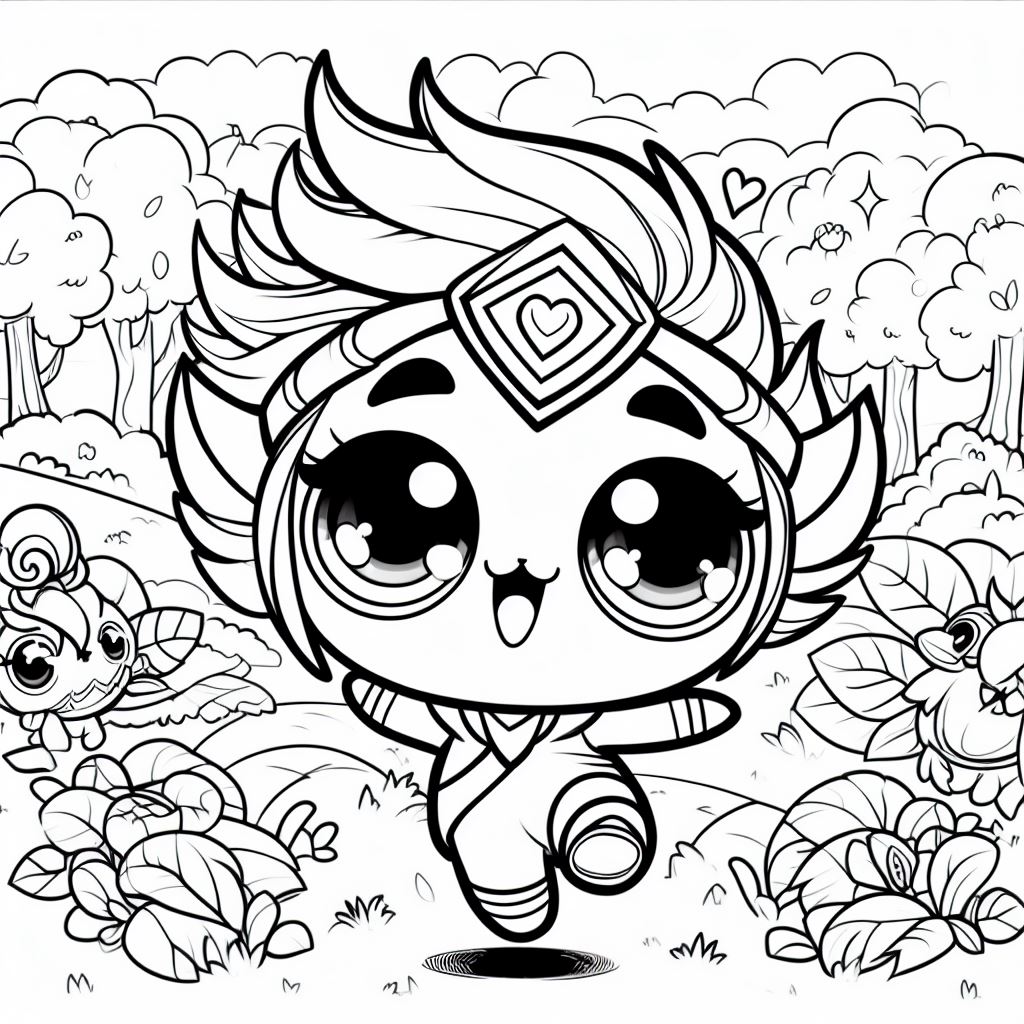Lol league of legends coloring pages for adults