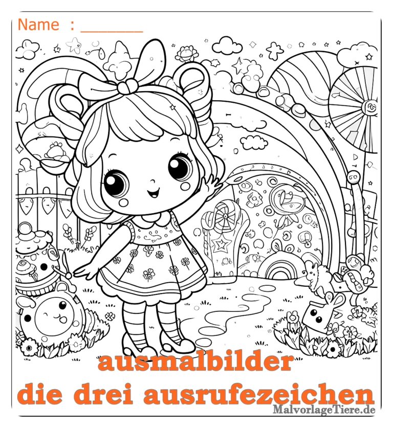 ausmalbilder die drei ausrufezeichen