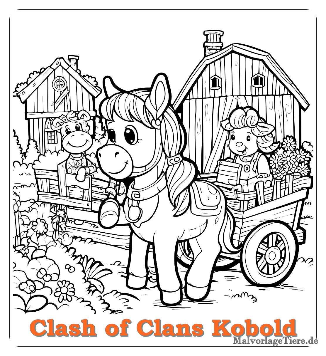 clash of clans kobold 10 by malvorlagetiere.de