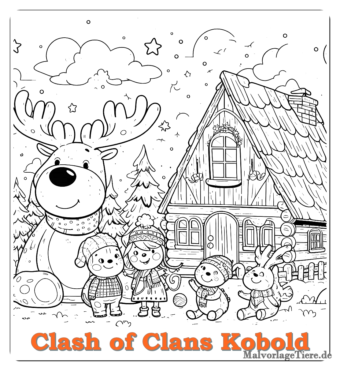 clash of clans kobold 11 by malvorlagetiere.de