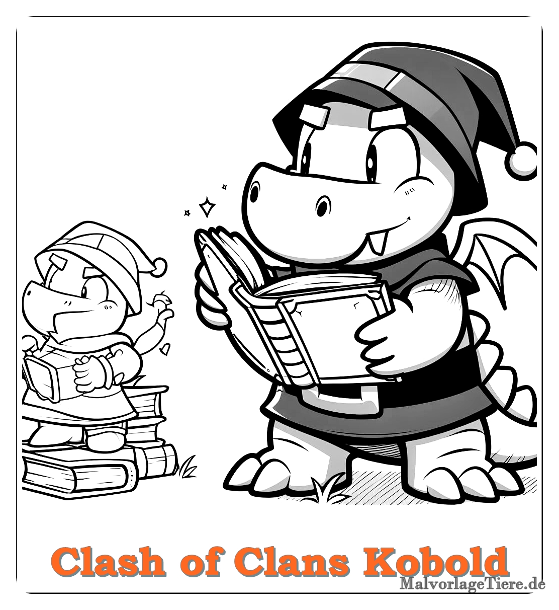 clash of clans kobold 13 by malvorlagetiere.de