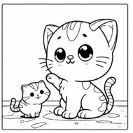 cute pets coloring