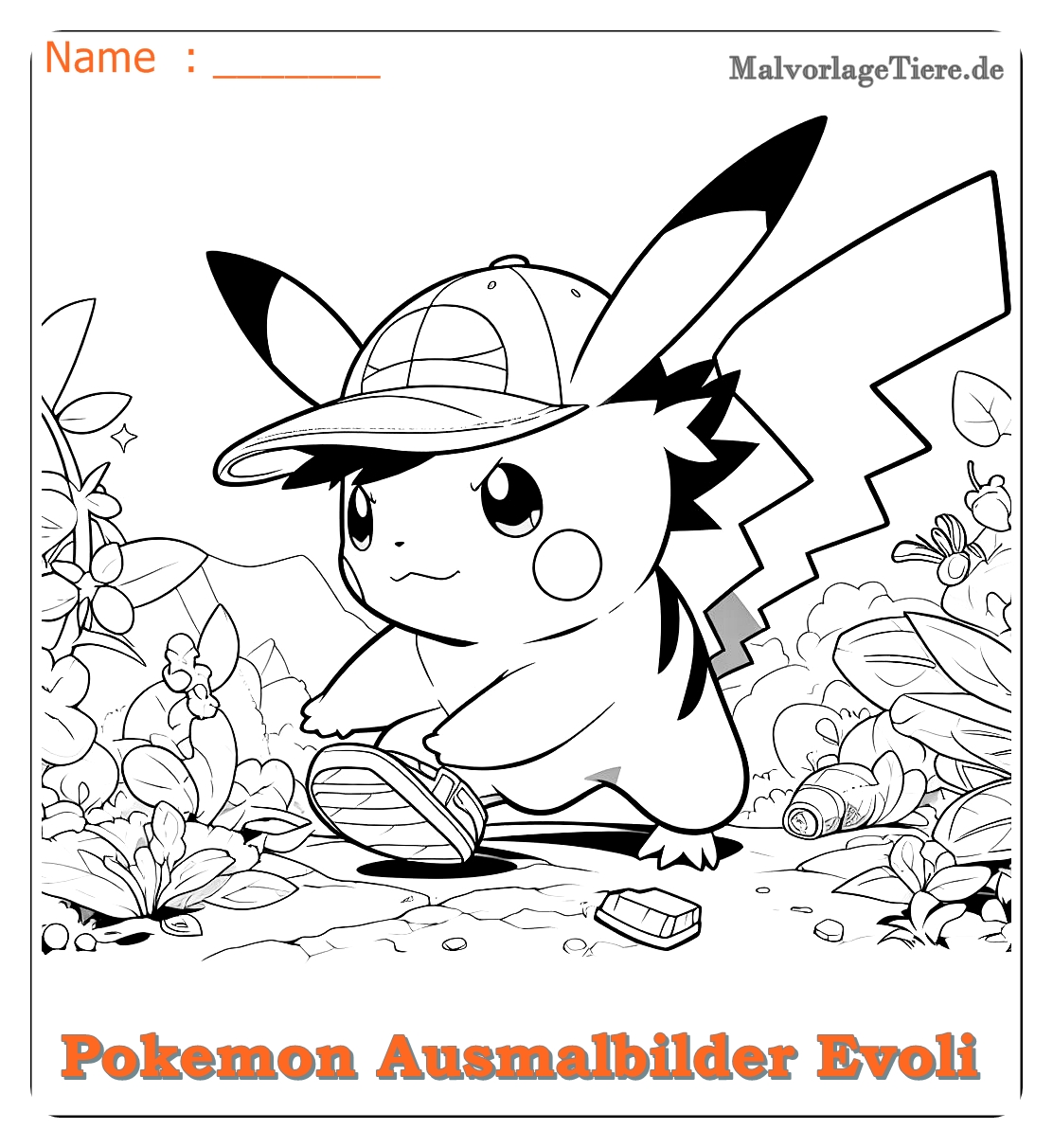 pokemon ausmalbilder evoli entwicklungen 07 by malvorlagetiere.de