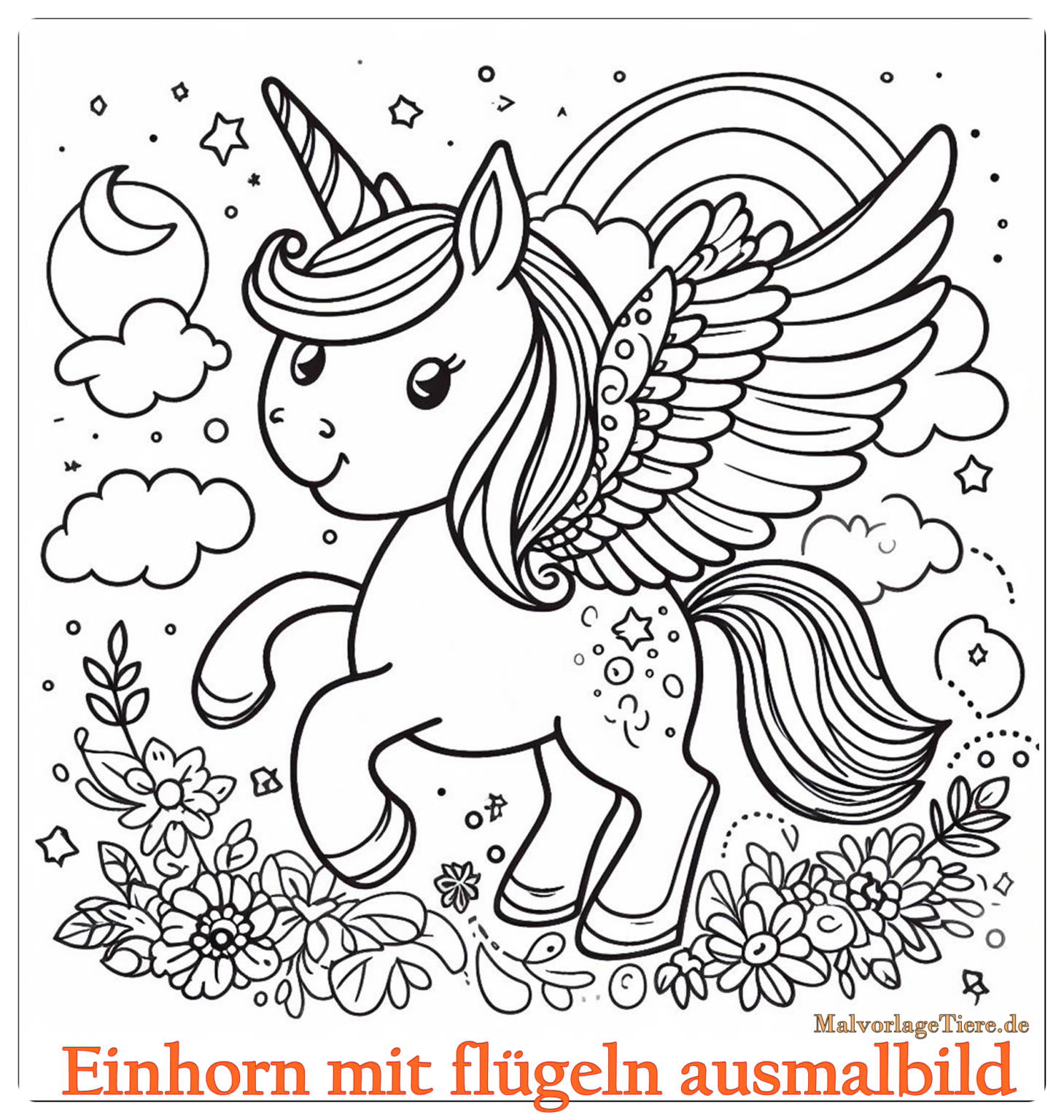 Magische Ausmalabenteuer mit dem Schleich Einhorn mit Flügeln: Kostenlose Ausmalbilder für Groß und Klein!