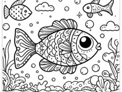 Fische Vorlagen zum Ausdrucken: Kreative Meereswelten zum Leben erwecken