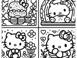 Hello Kitty zum Ausmalen 03 by malvorlagetiere