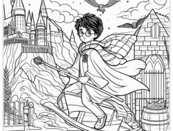 Harry Potter Vorlagen Kostenlos – Magische Ideen zum Nachbasteln!