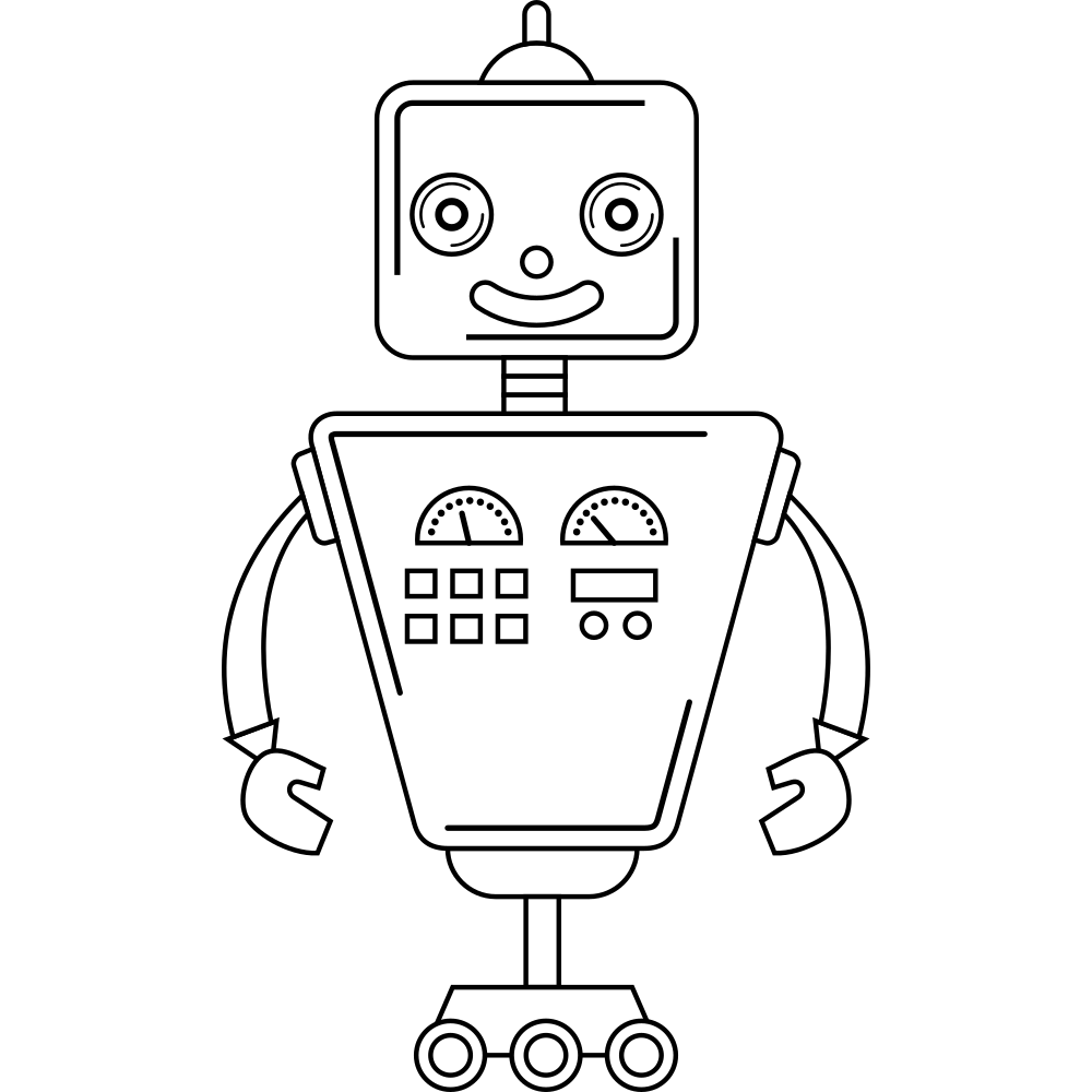 Die Welt der Roboter zum Leben erwecken: Malvorlagen als kreative Türöffner