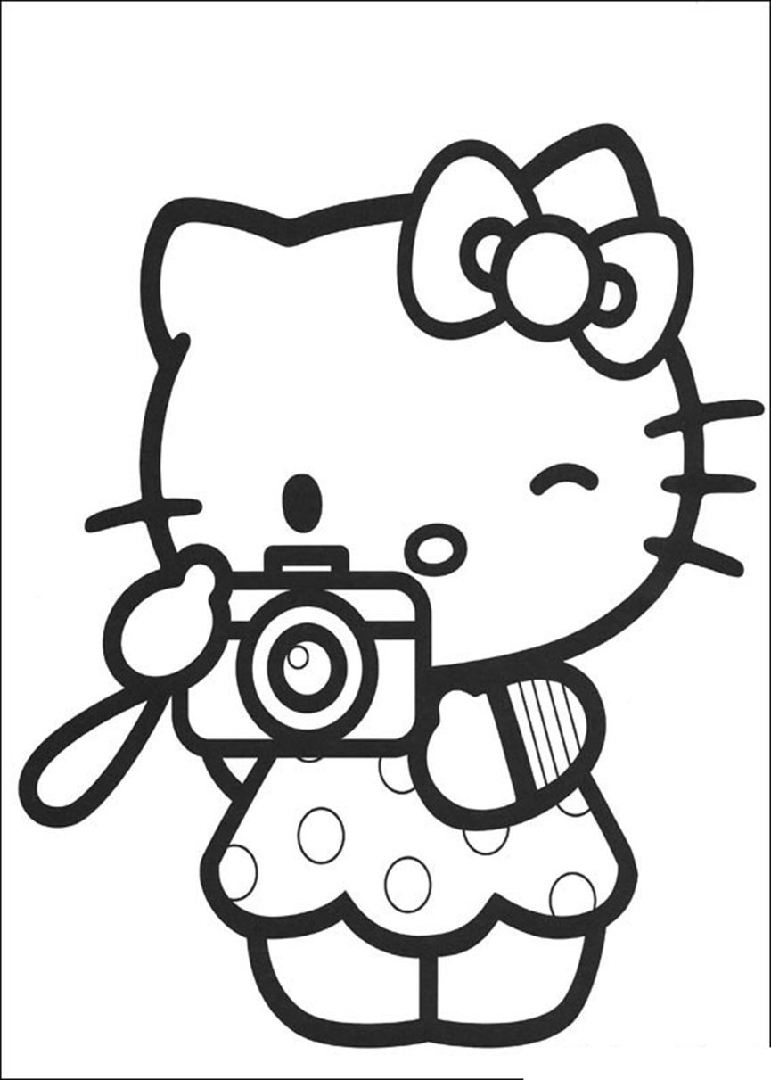 Die Magie des Zeichenlernens: Hello Kitty Malvorlagen als Türöffner zur Kreativität