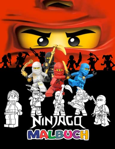 Die Welt der Ninjas entdecken: Malen, lernen, Spaß haben!