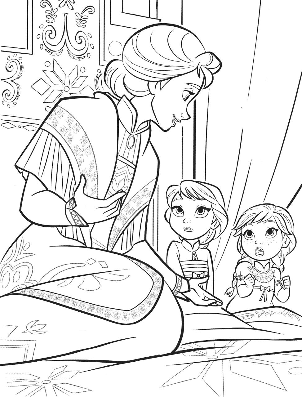 Die Magie des Zeichenbretts: Anna und Elsa Ausmalbilder als Türöffner zur Kreativität