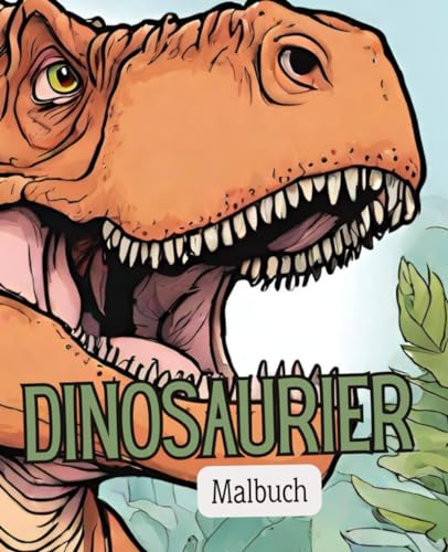 Die Welt der Dinosaurier zum Ausmalen: Eine Reise in die Urzeit für kleine Künstler