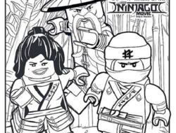 Die Welt der Farben entdecken: Mit Ninjago-Malvorlagen zum kreativen Abenteuer