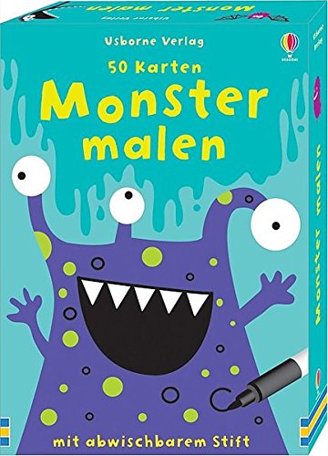 Die Welt der Monster: Ein Ausmalbuch für kleine Künstler