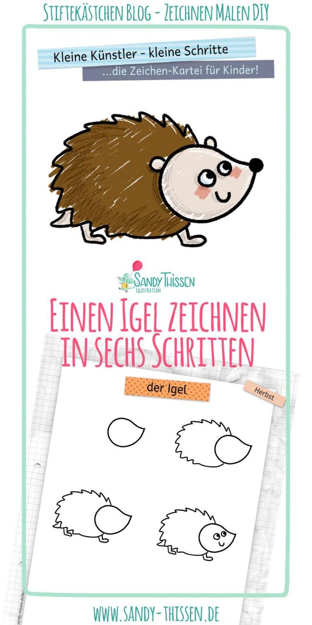 Die Welt der Igel: Ein Malbuch-Abenteuer für kleine Künstler