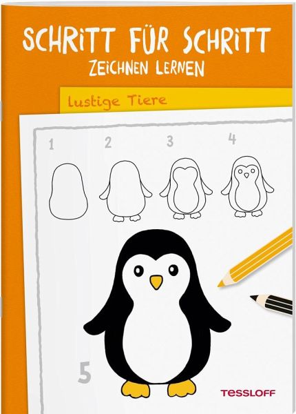 Die Magie des Zeichnens: Pinguine zum Leben erwecken