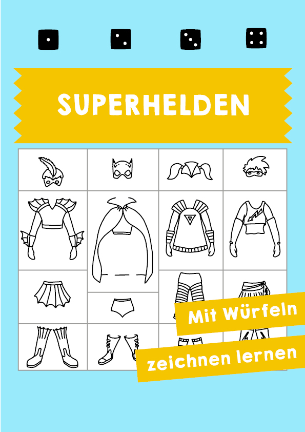 Superhelden auf Papier: Die Magie des Malens mit Kindern entdecken