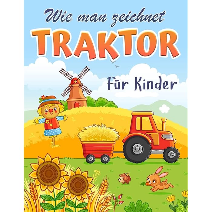 Die Magie des Zeichnens: Ein Reiseführer durch die Welt der Traktor-Malvorlagen