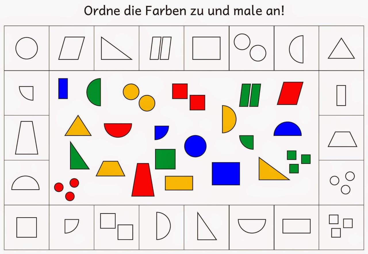 Die Welt der Farben und Formen: Mit Malvorlagen die Fantasie entfesseln