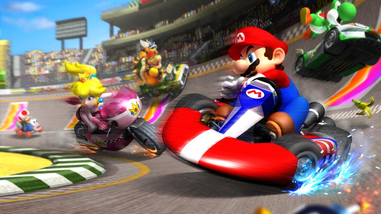 Die Welt der Zeichenkunst: Mit Mario Kart auf eine kreative Reise