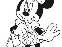 Die Magie der Malvorlagen: Wie Minnie Maus einem kleinen Künstler half