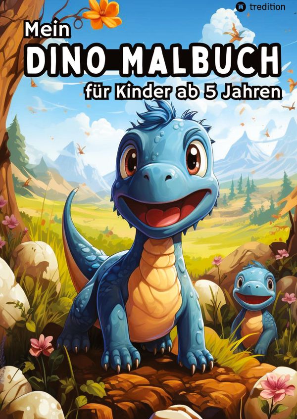 Die Magie des Zeichenlehrers: Dino-Ausmalbilder für kleine Künstler