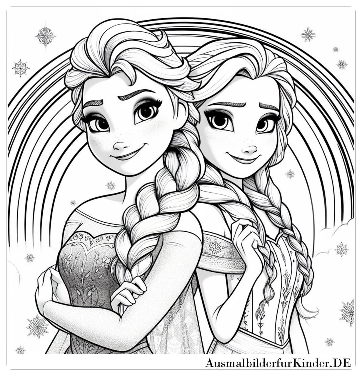 Die Magie des Zeichnens: Anna und Elsa erwecken zum Leben