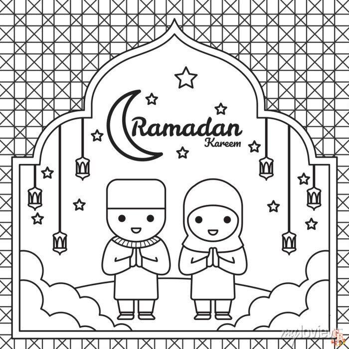 Ramadan Ausmalbilder: Eine Reise der Kreativität und des Glaubens