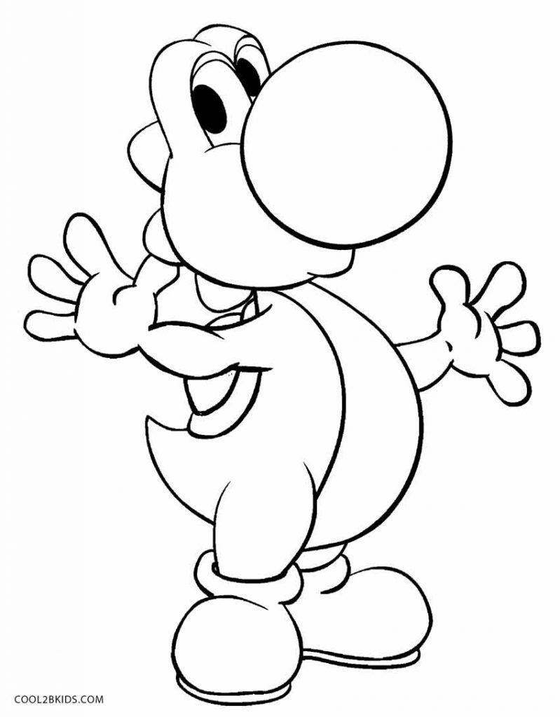 Die Magie des Zeichenlernens: Wie ein Yoshi-Ausmalbild einem Kind zum Lächeln verhalf