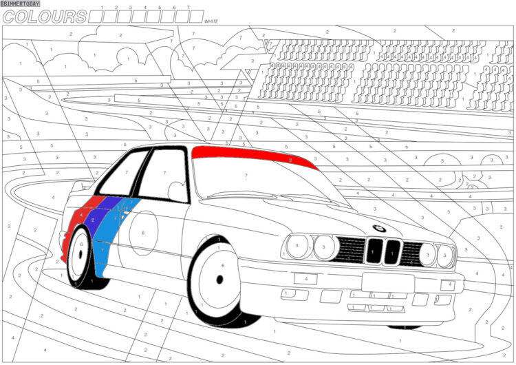 Die Magie des Zeichnens: Mit BMW Ausmalbildern die Fantasie entfesseln