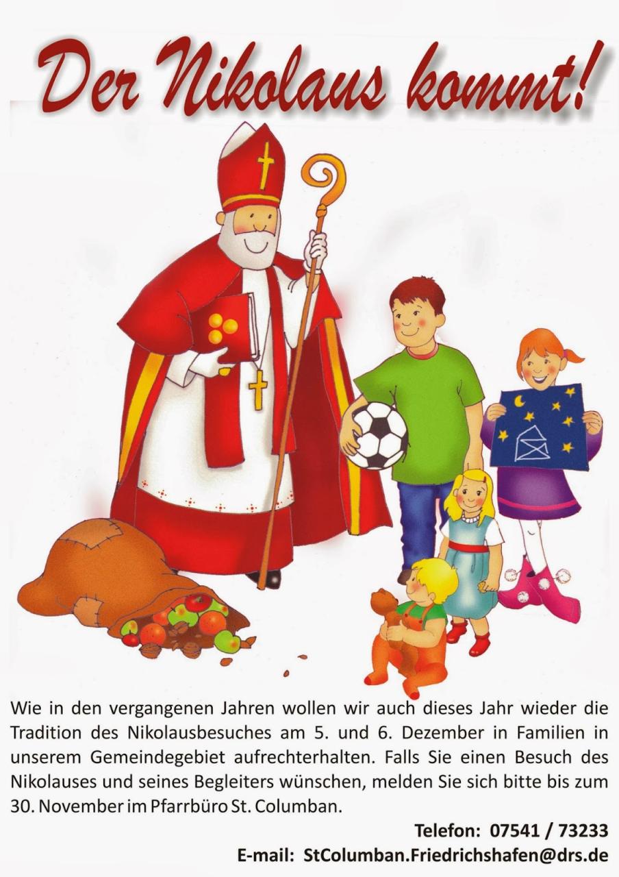 Der Nikolaus kommt - Malen mit Freude!