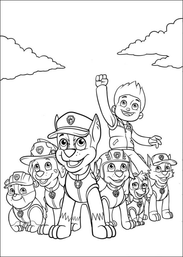 Zeichnen mit der Paw Patrol: Kostenlose Malvorlagen für kleine Helden!