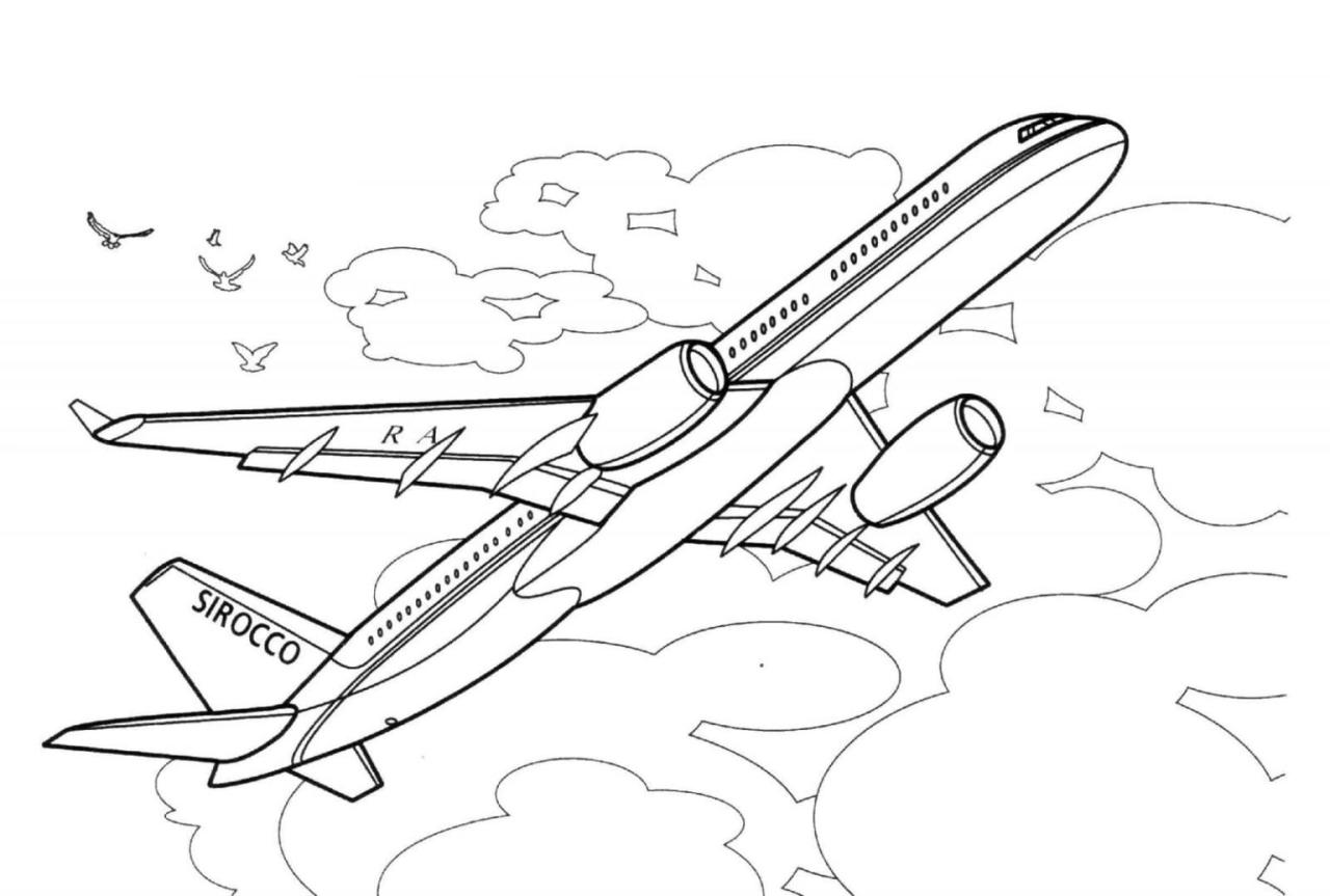 Die Magie des Zeichnens: Flugzeuge ausmalen und die Fantasie entfesseln