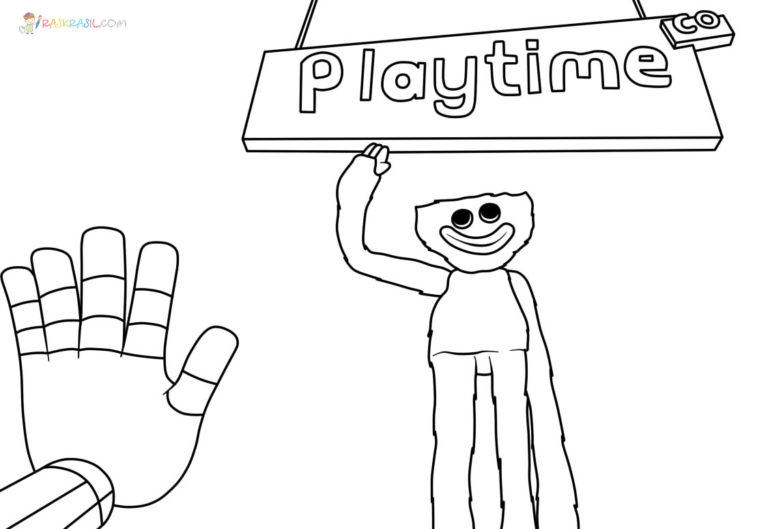 Poppy Playtime Malvorlagen: Ein Tor zur Kreativität für kleine Künstler