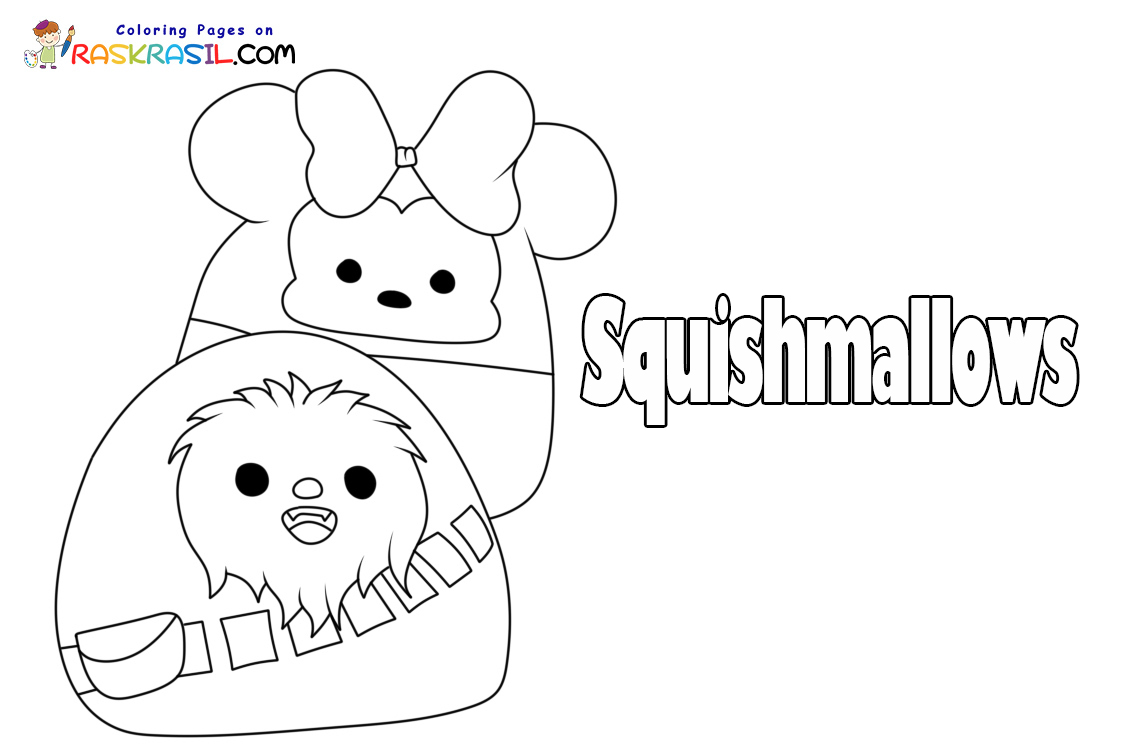 Squishmallows Ausmalbilder: Eine Reise in die Welt der Fantasie