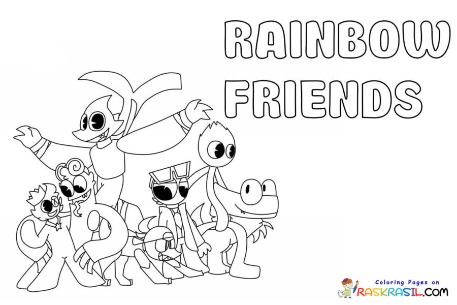 Die bunte Welt der Rainbow Friends: Wie Zeichnen zum Abenteuer wird