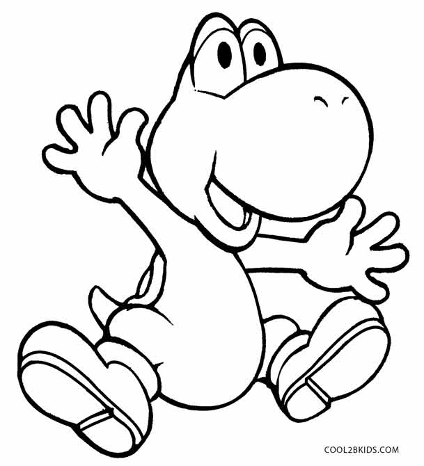 Die Magie des Zeichenlernens: Wie ein Yoshi-Ausmalbild einem Kind zum Lächeln verhalf