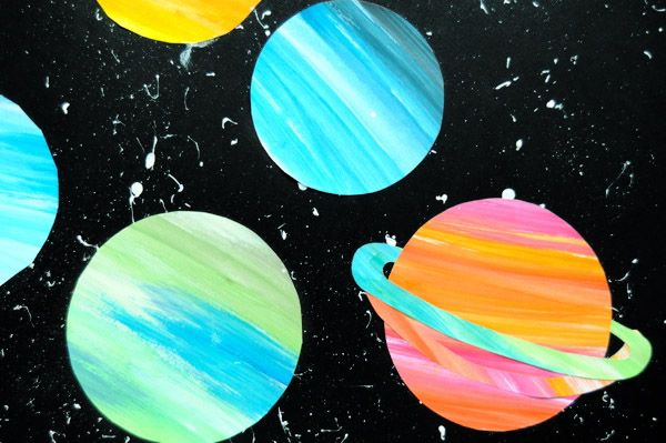 Sterne malen: Ein Universum voller Möglichkeiten für kleine Künstler