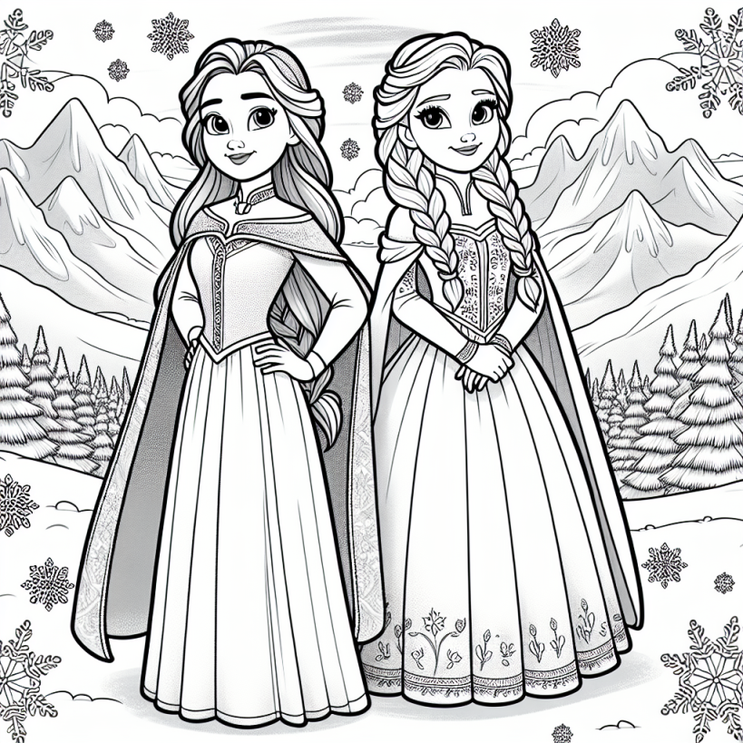 Die Magie des Zeichnens: Anna und Elsa erwecken zum Leben