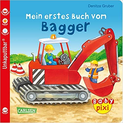 Die Welt der Bagger: Eine Malreise für kleine Künstler