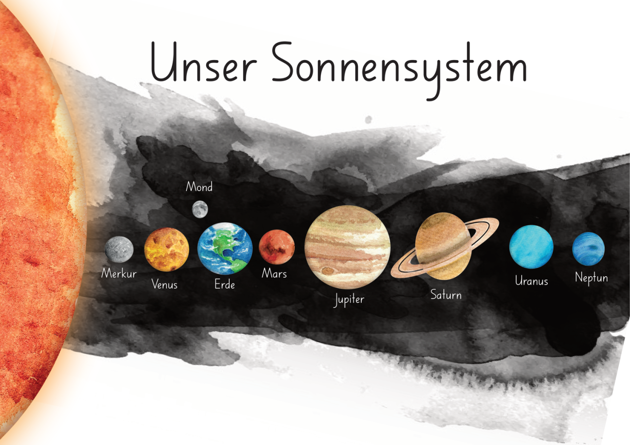 Sterne malen: Ein Universum voller Möglichkeiten für kleine Künstler