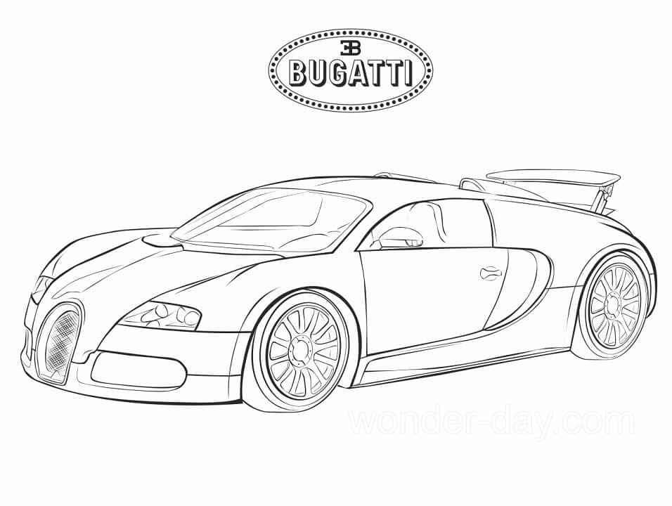 Die Magie des Zeichenlernens: Wie ein Bugatti-Ausmalbild einem Kind half, seine Kreativität zu entfesseln