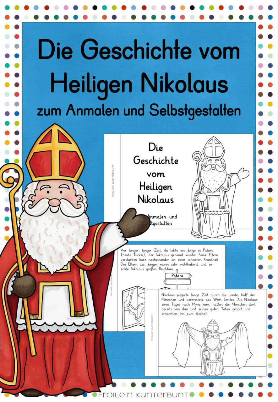 Der Zauber des Zeichenbretts: Nikolaus Ausmalbilder für kleine Künstler