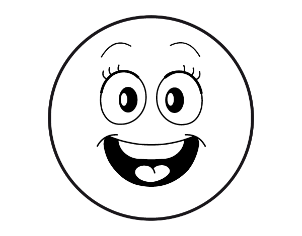 Die Magie des Zeichenlernens: Ein Smiley-Ausmalbild als Türöffner zur Kreativität