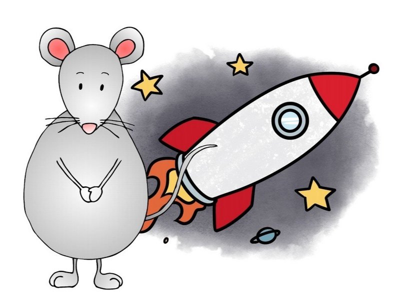 Die Maus malt mit: Eine Reise in die Welt der Kreativität
